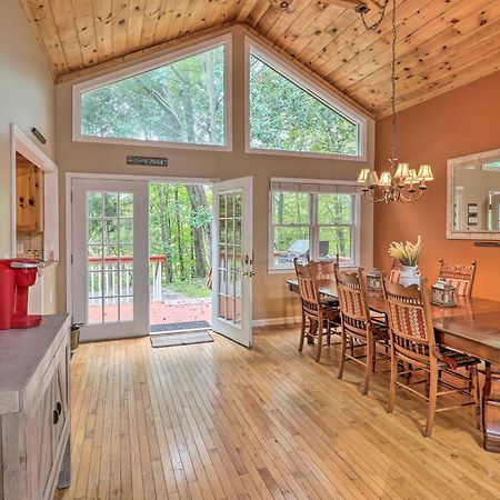 Rustic Red Cabin With Deck In Maggie Valley Club! מראה חיצוני תמונה