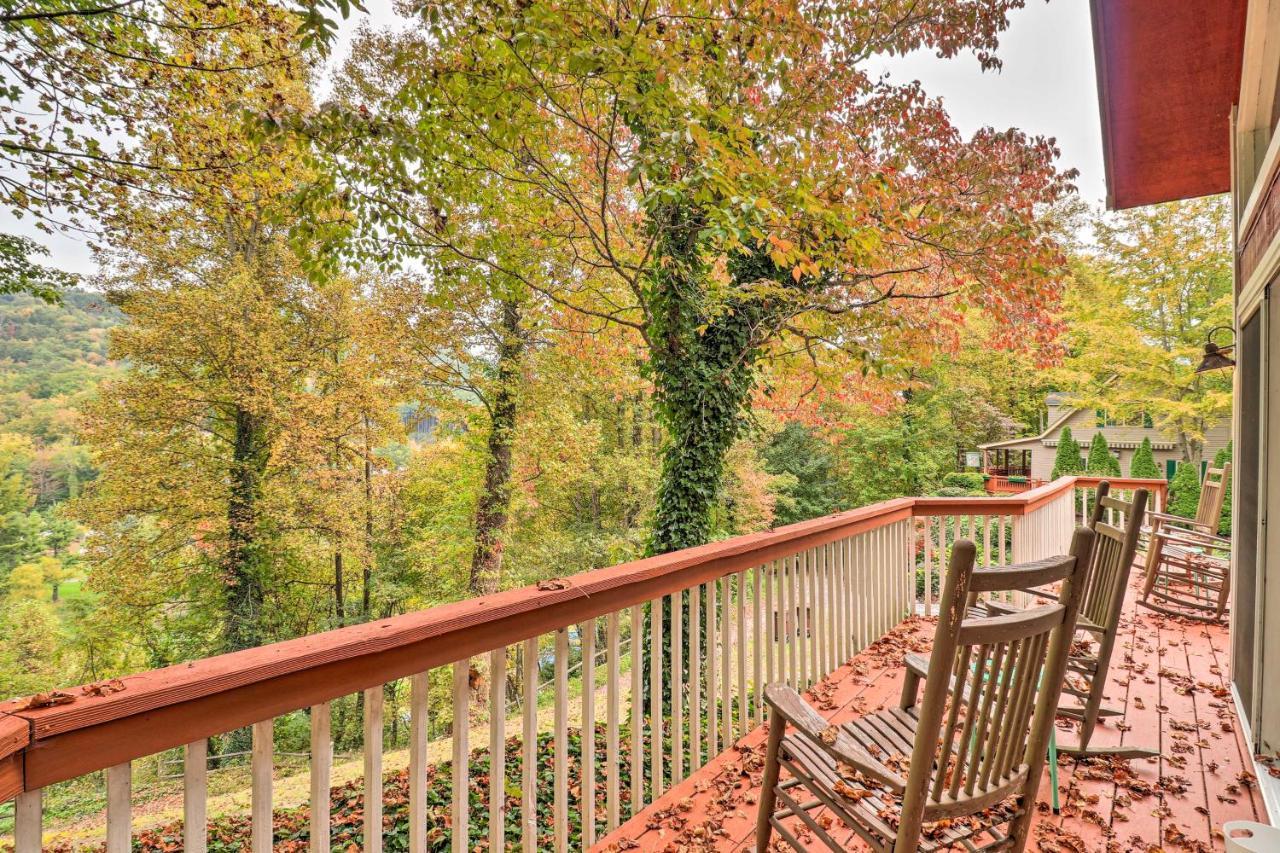 Rustic Red Cabin With Deck In Maggie Valley Club! מראה חיצוני תמונה